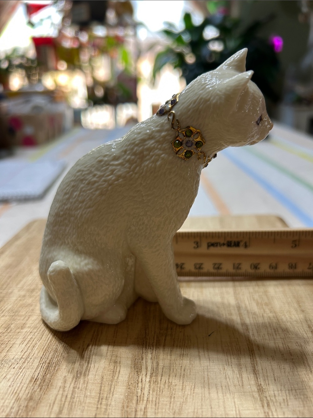 Vintage Lenox Classic Cat Collection “First Kiss” Cat Figurine Retired 1980’s - Picture 10 of 12